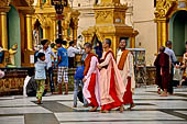 Yangon Myanmar. Shwedagon Pagoda (the Golden Stupa).  